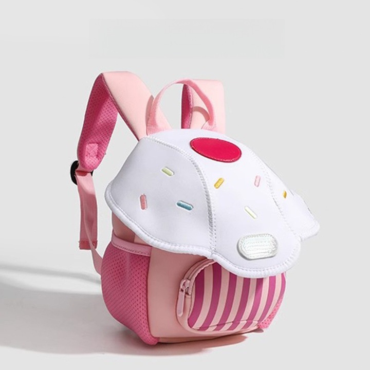 Gyermek hátizsák, rózsaszín, könnyű és ergonomikus