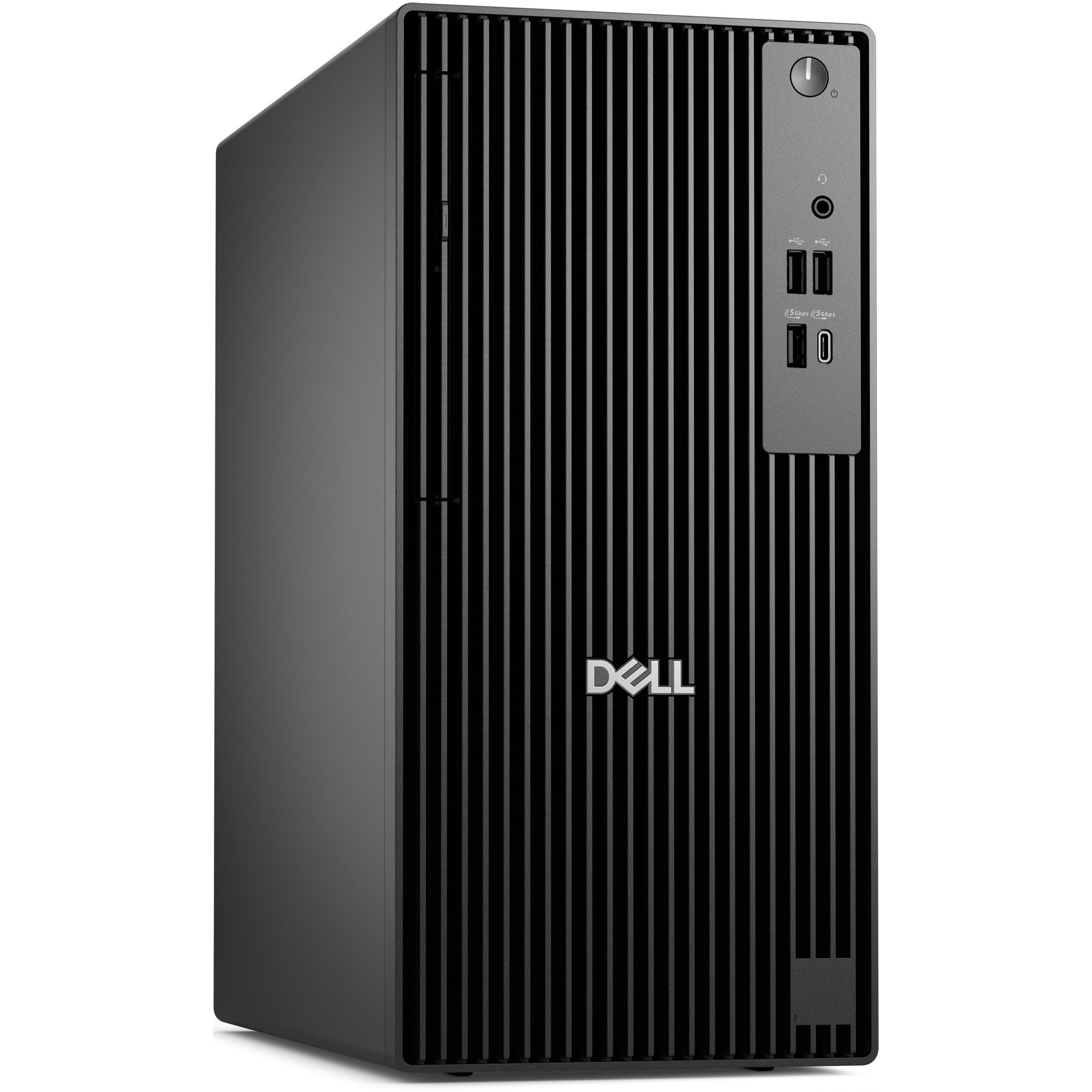 Sistem Desktop PC Dell Pro QCT1255 Tower cu procesor AMD Ryzen™ 5 8600G pana la 5GHz, 16GB DDR5, 512GB SSD, AMD Radeon 760M, Windows 11 Pro, Negru