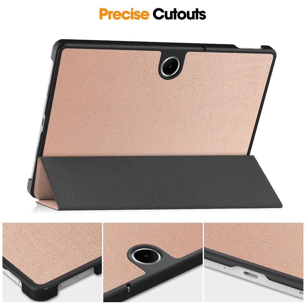 Husa pentru tableta Oppo Pad SE 11" / OnePlus Pad Lite, Accesorio Fold Pro, Rose Gold