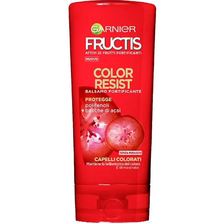 Balsam pentru păr vopsit, Garnier Fructis, Color Resist, 200ml