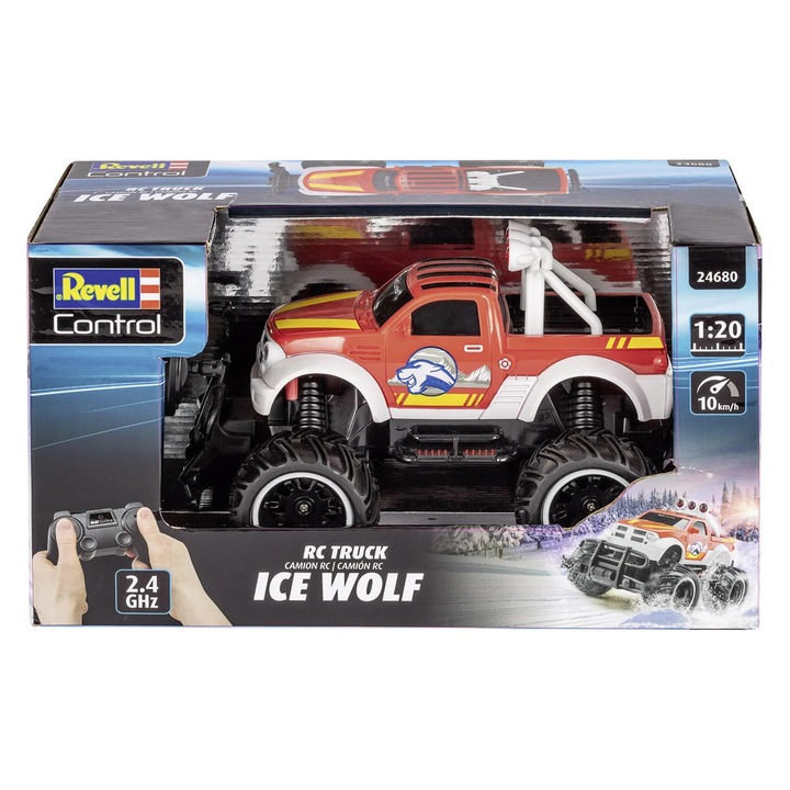 Revell Control vehicul off-road Rc Ice Wolf Scara 1:20 Revrc24680