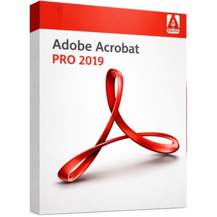 Adobe Acrobat PRO 2019, Licenta Electronica Permanenta, 1 Dispozitiv - Windows