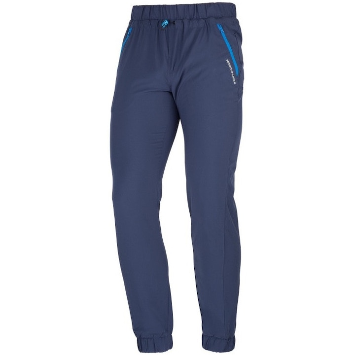 Férfi túranadrág Northfinder, Braydon, enyhén vízlepergető, 4 irányban rugalmas, tengerészkék, XL