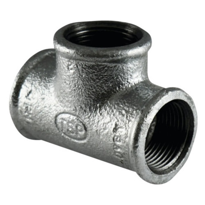 Teu zincat otel 3/4”