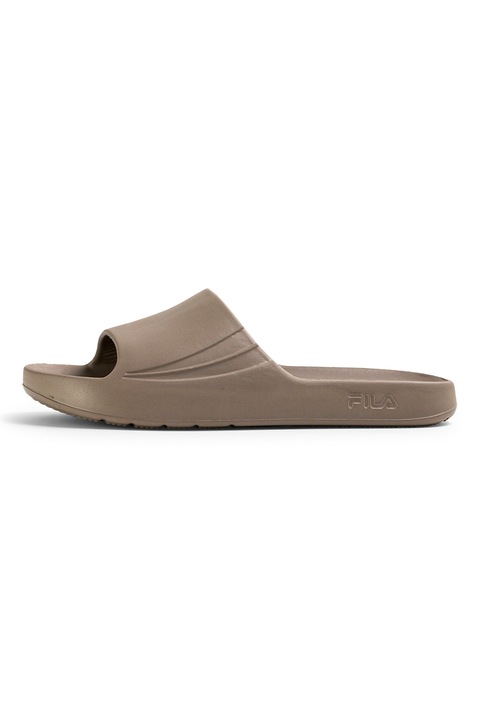 Fila, Papuci cu logo Off-Crt, Maro taupe, 40