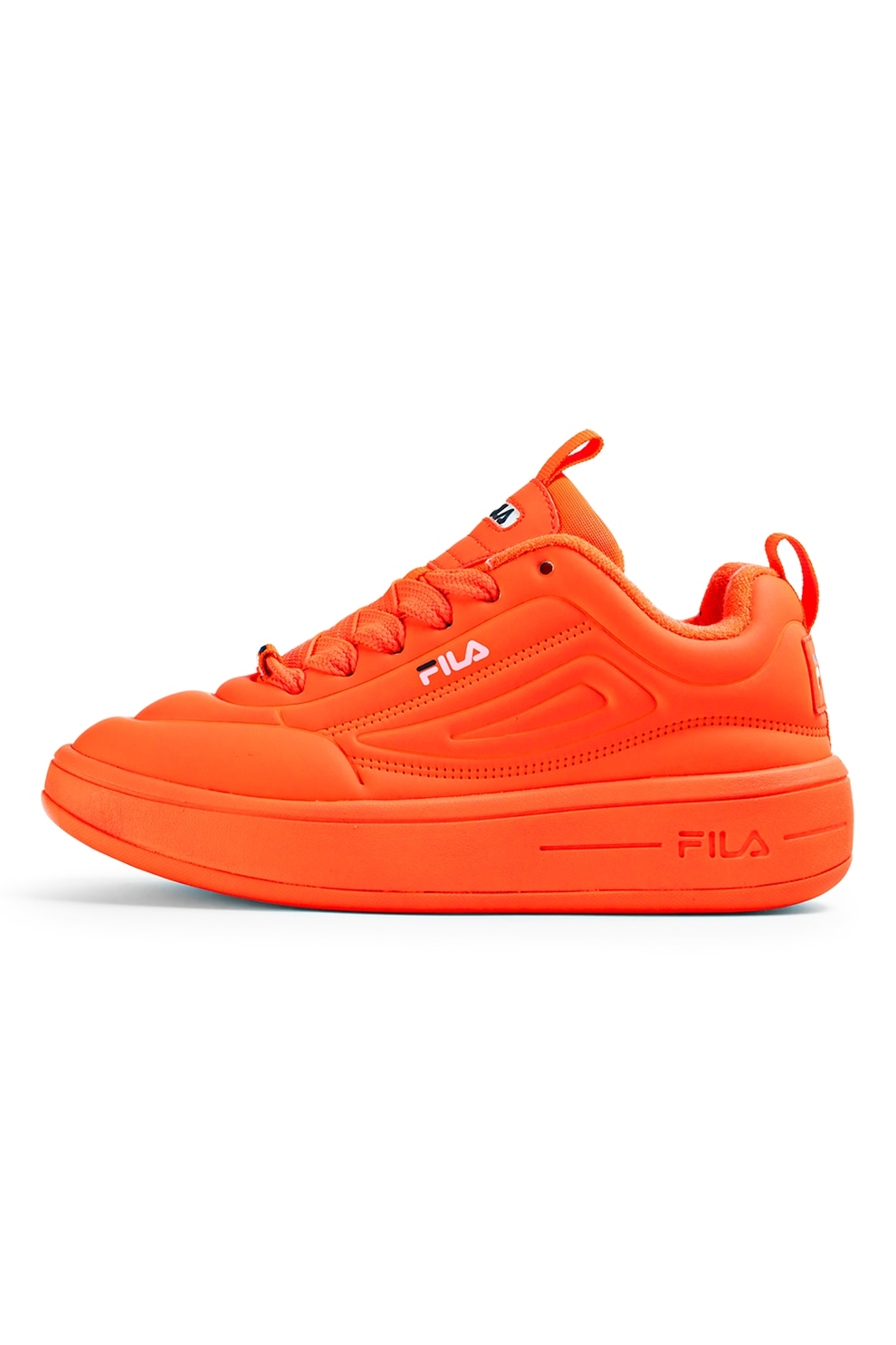 BIG BANG×FILA Fila, Pantofi sport flatform din piele ecologica cu logo
