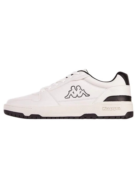 Pantofi barbati Kappa CODA, sportivi, albi, sintetici, cu brant detasabil