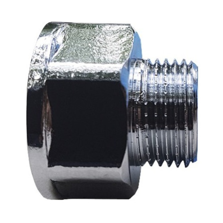 Prelungire redusa din alama cromata FI-FE 1/2”x3/8”