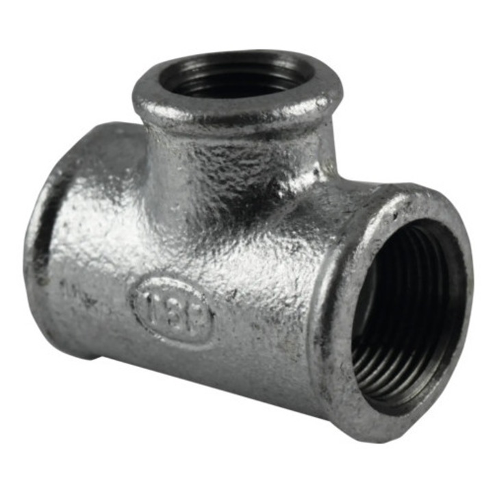 Teu redus zincat 3/4”-1/2”-3/4”