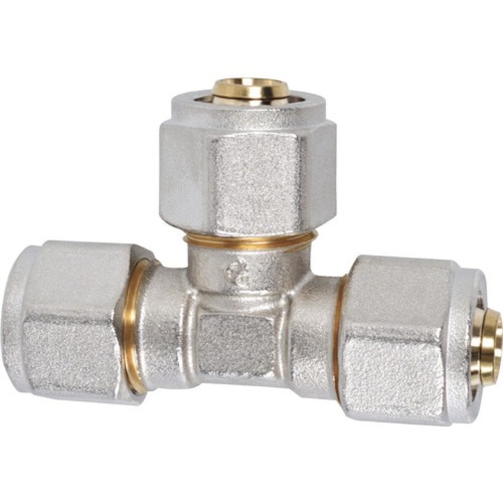 Element T/Teu egal pentru teava PexAl 16mm