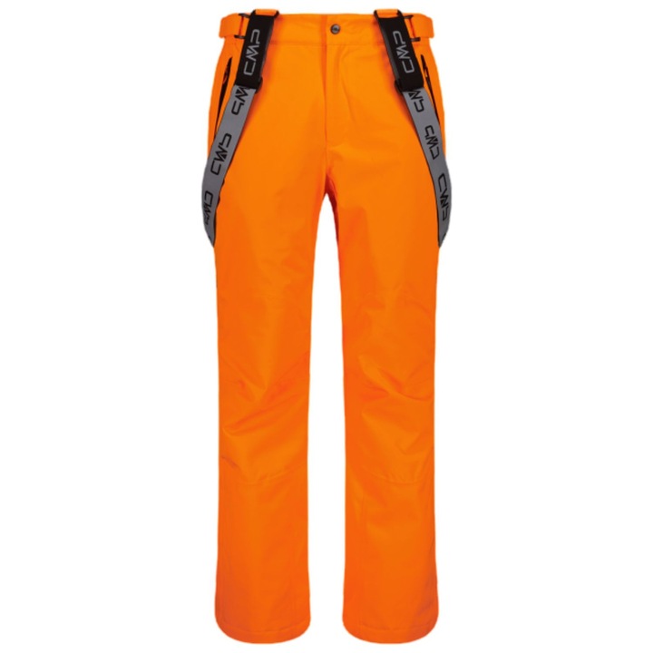 Salopeta schi barbati CMP, Portocalie, XL, impermeabilitate 10.000, respirabilitate 5.000