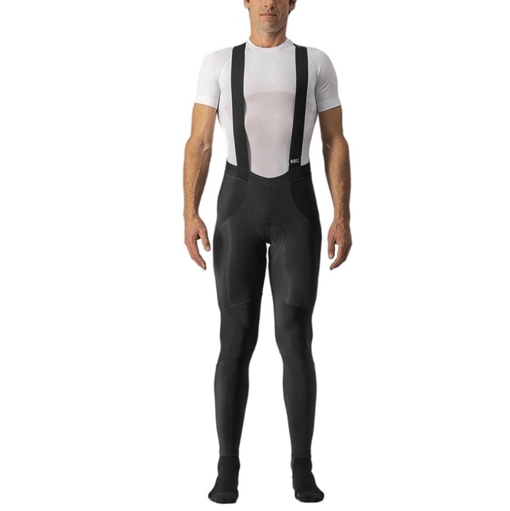 Férfi kerékpáros nadrág, Castelli Sorpasso RoS, Fekete, 2XL