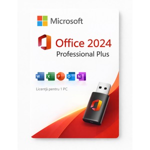 Microsoft Office 2024 Proffesional Plus 1 PC Global key - eMAG.ro