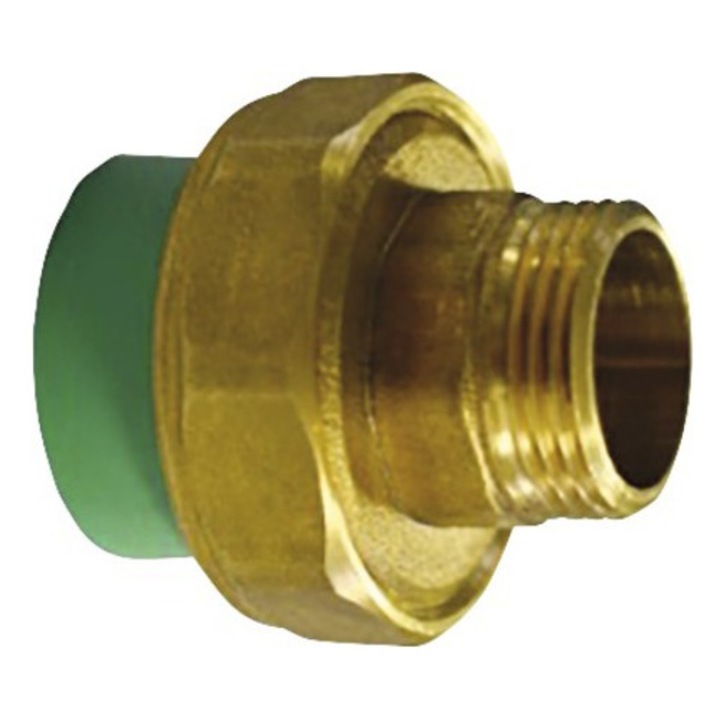 Mufa PPR verde hol Ø 25 mm x 3/4” FE