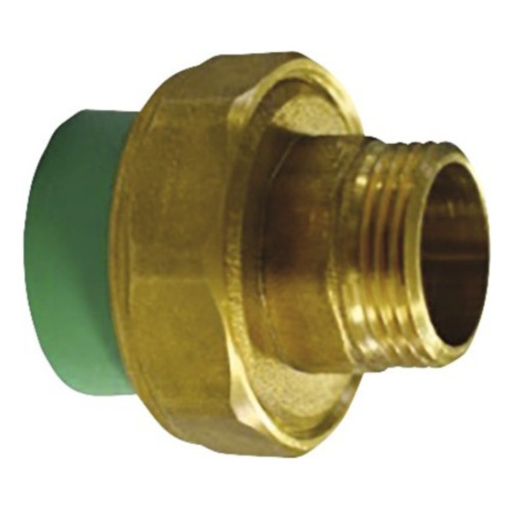 Mufa PPR verde hol Ø 20 mm x 1/2” FE