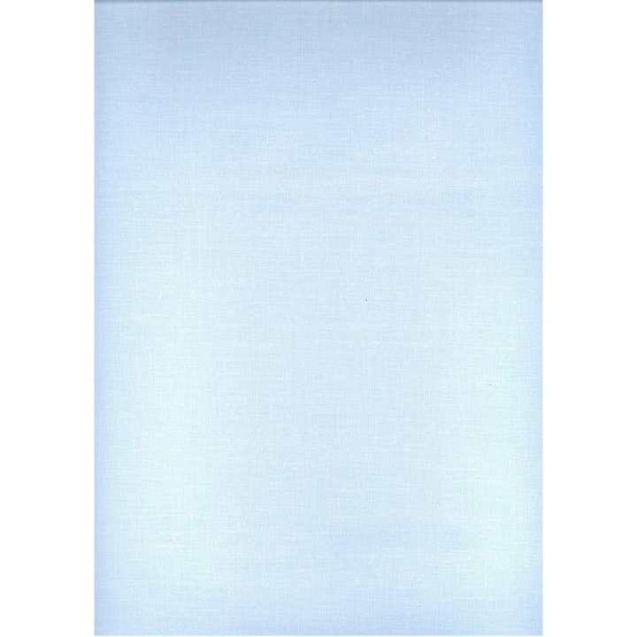 Cearsaf din bumbac 180x200 albastru deschis 10 uni