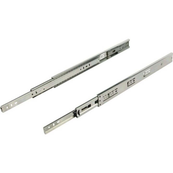 Glisiere cu bile cu amortizare Häfele ÄDOOR EASY, lungime sertar 300mm