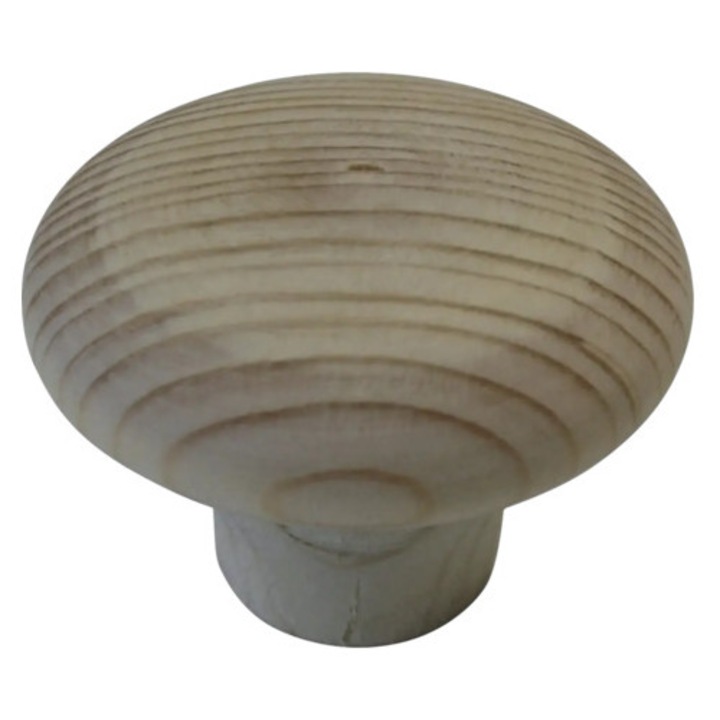 Buton pentru mobila Ø40mm, lemn pin