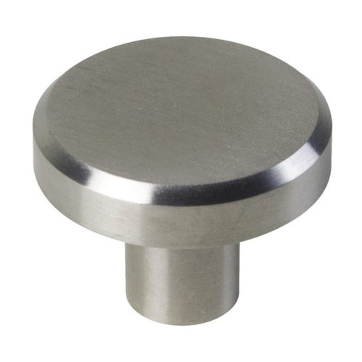 Buton pentru mobila Ø32mm, otel inox periat