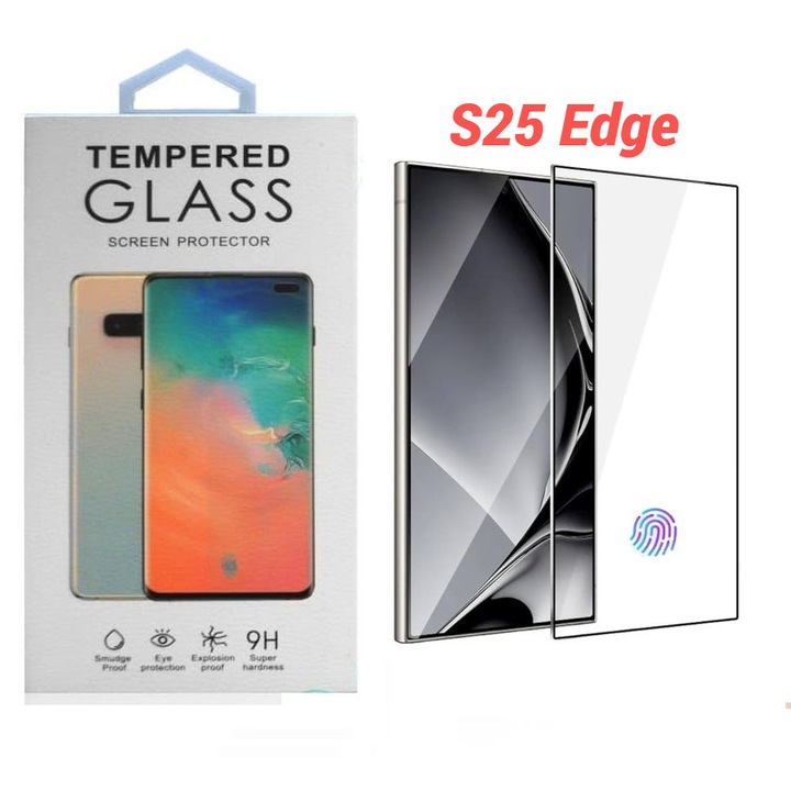 Folie Protectie 0,18 mm Fingerprint Unlock pentru Samsung S25 Edge