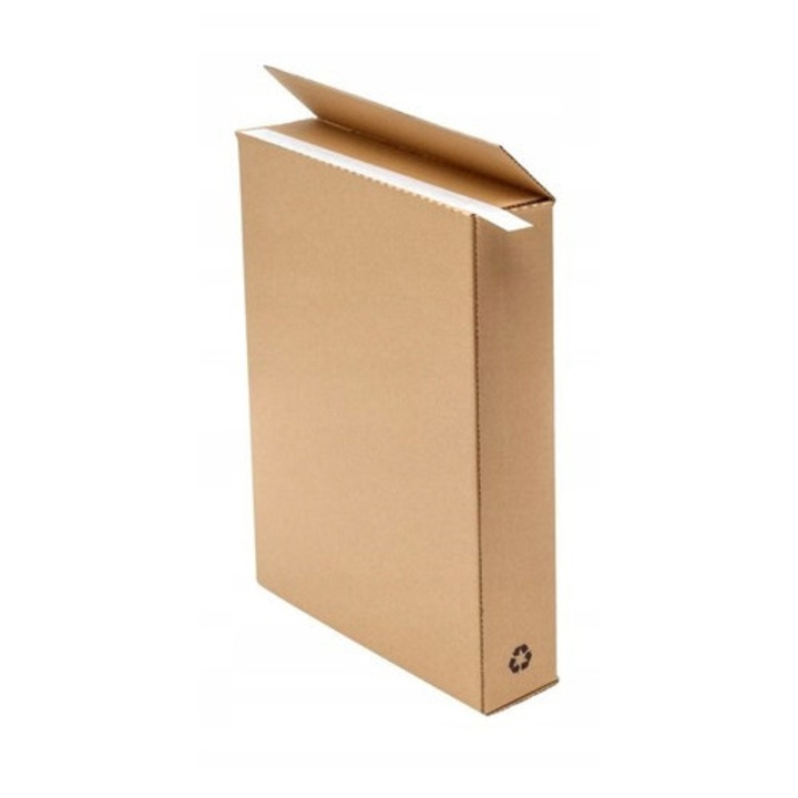 Set Cutii Decupate Transport, Neopak, 300x75x400 mm, Carton Rezistent De Calitate, Depozitare Documente Componente, 10 buc