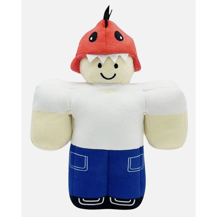 Jucarie plus 99 Nights in the Forest, DINO KID, Personaj salvat de copil in Roblox, 99 nopti in padure, prieten de aventura, plusul ce creeaza legatura, 25cm, multicolor