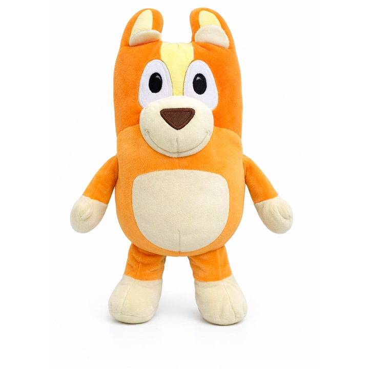 Jucarie de Plus Bluey Bandit, Multicolor, 45x45cm, Moale Pufoasa pentru Copii 3+