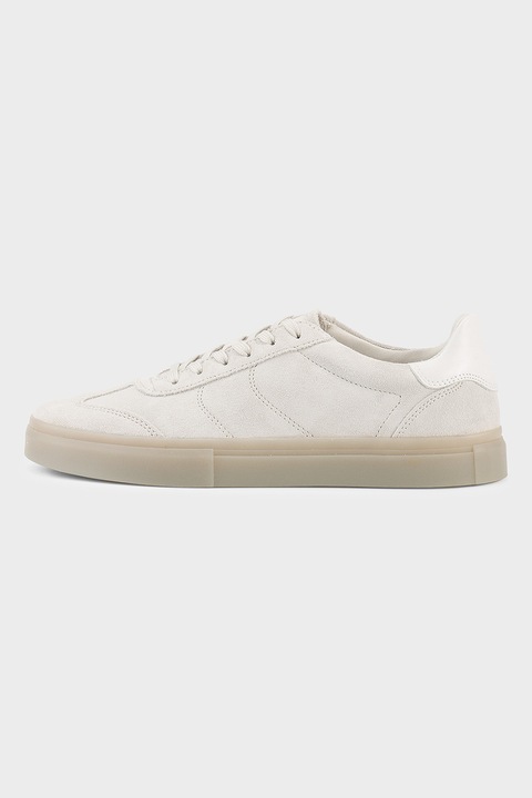 Vagabond Shoemakers, Pantofi sport low-cut din piele intoarsa Cody, Alb fildes
