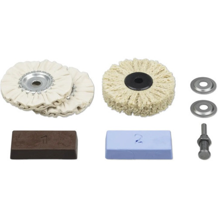 Set de polisat profesional Wolfcraft, 5 piese