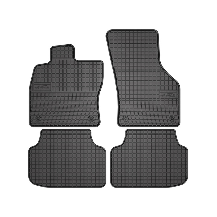 Set 4 covoare/covorase auto cauciuc compatibile Skoda Octavia IV an 2020–prezent