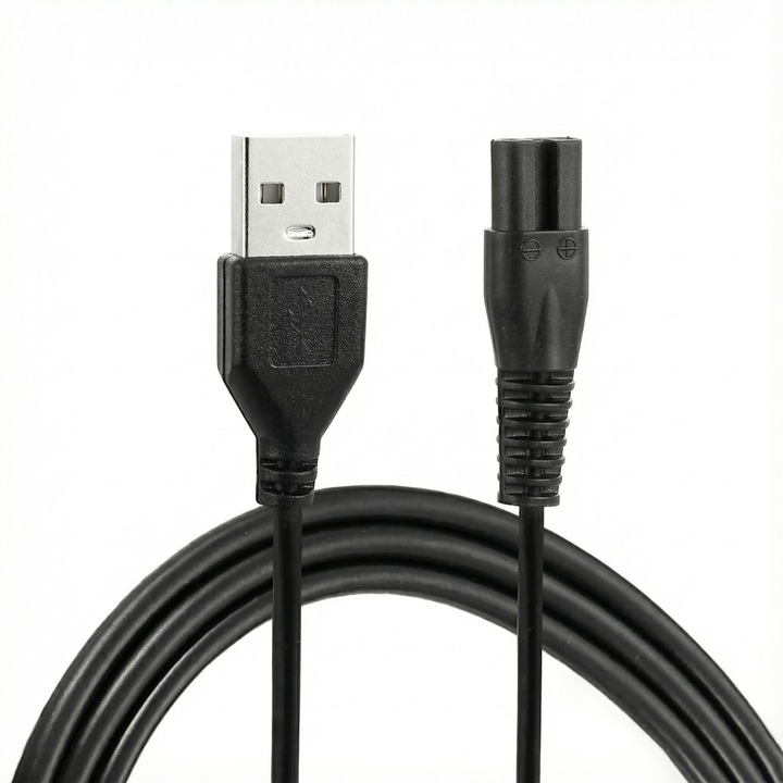 Cablu Incarcare HOTTLE® Pentru Masina Tuns V1, Cablu Alimentare USB, Aparat Tuns Profesional, Cablu Incarcare Sigur Si Stabil, Compatibil Masina Tuns HOTTLE V1, Aparat Tuns Portabil, Accesoriu Original Pentru Utilizare Zilnica
