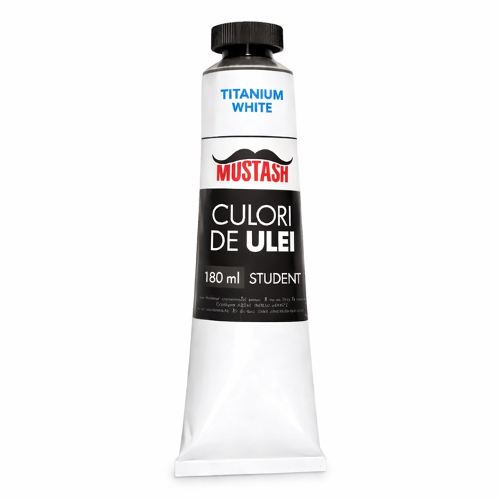 Culori de ulei Mustash Titanium White 180 ml