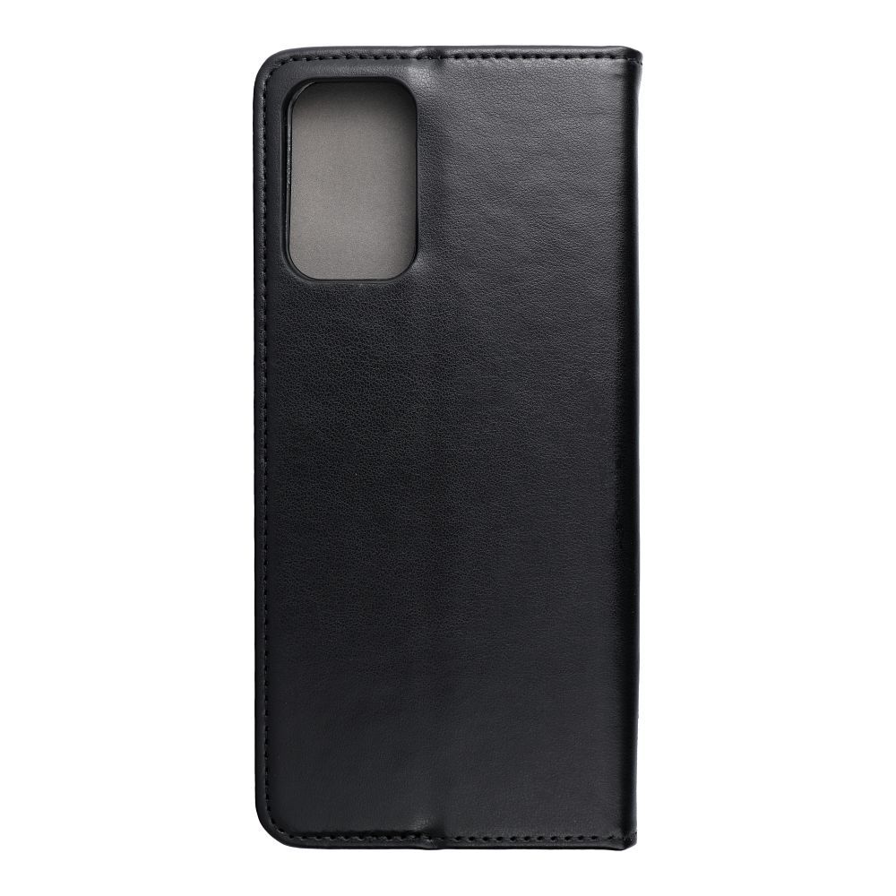 Husa tip carte compatibila cu Motorola Moto G06, Flip Book, inchidere magnetica, buzunar card, stand, Negru