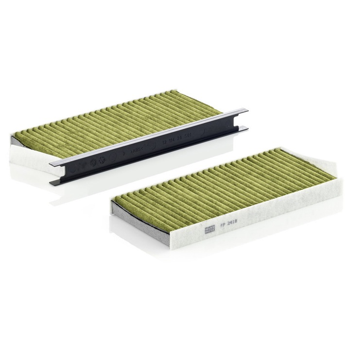 Filtru habitaclu MANN FILTER - FreciousPlus cu carbon activat, cu polifenol se potriveste: MERCEDES CITAN MIXTO (DOUBLE CABIN), CITAN (MPV), CITAN/MINIVAN (W415), NISSAN INTERSTAR, NV250, NV400 1.2-Electric 02.08-