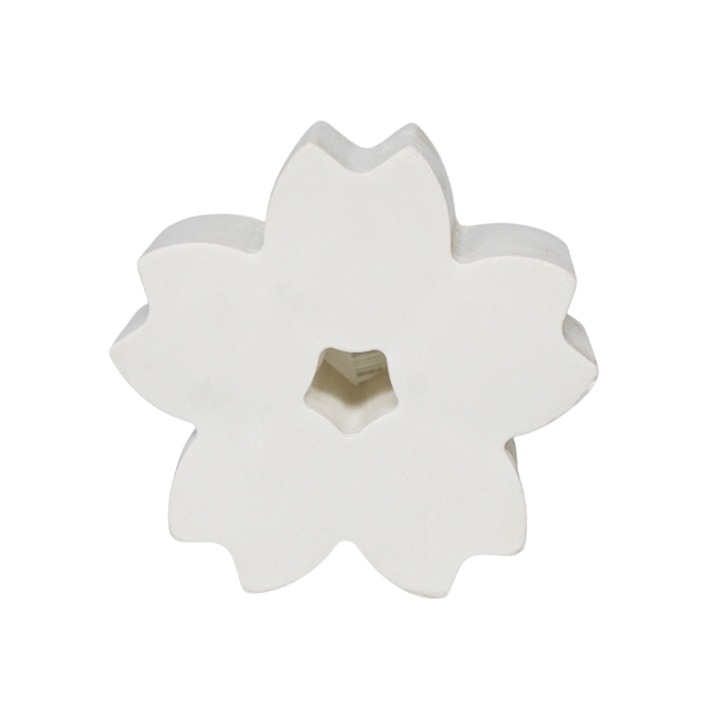 Kreatív készlet - Gipsz festhető figura - Medál - Cseresznyevirág - 6 cm átmérő