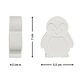 Set de creatie cu Figurina ipsos de pictat - Pinguin Mic- 7 cm inaltime