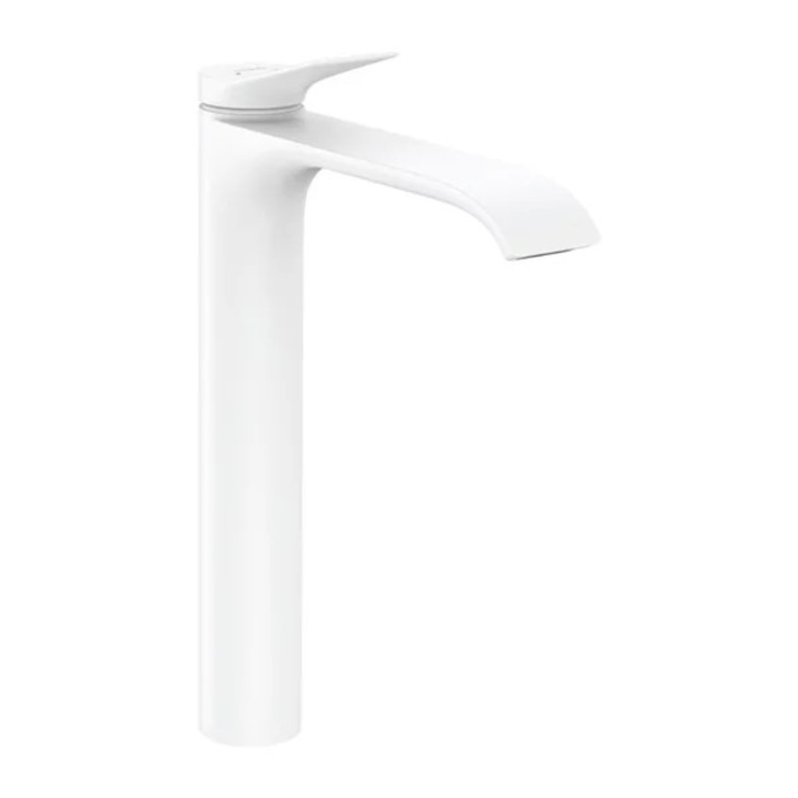 Hansgrohe Vivenis 250 magas mosdócsap matt fehér Pop-Up lefolyóval