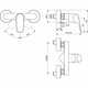 Смесител за душ Ideal Standard Ceraflex