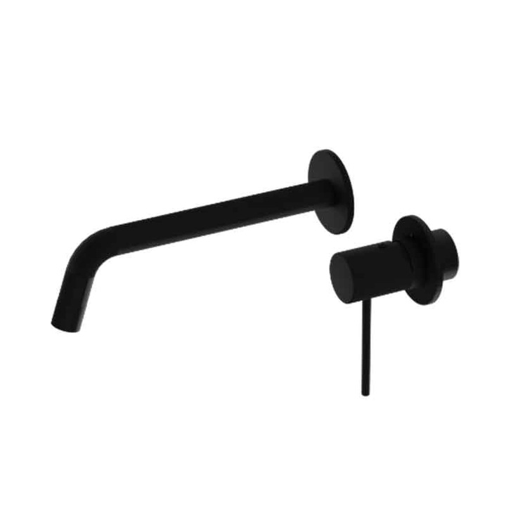 LaVita Verdi beépített mosdócsaptelep, beépített testtel, matt fekete