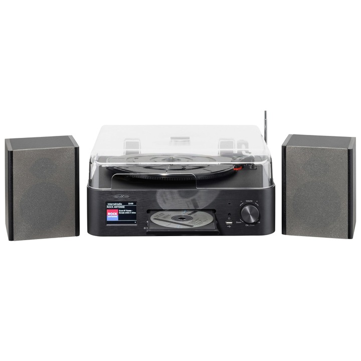Sistem HiFi retro Reflexion, difuzoare incluse, DAB+, Bluetooth, 22, 99x17, 4x10, 87cm