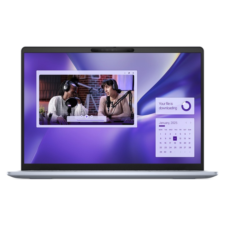 Laptop DELL Inspiron 14 Plus 7441, Qualcomm Snapdragon X1P-64-100, 16 GB, 1 TB SSD, Ecran tactil 35,6 cm (14")