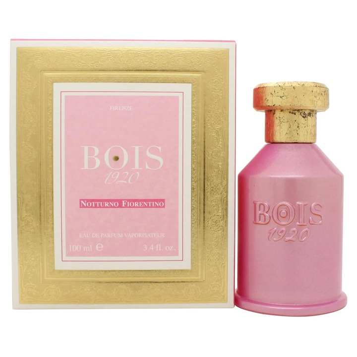 Парфюмна вода Bois 1920 Le Voluttuose Notturno Fiorentino, касис, пипер, бергамот, роза, жасмин, ванилия, тонка, мускус, вирджински кедър