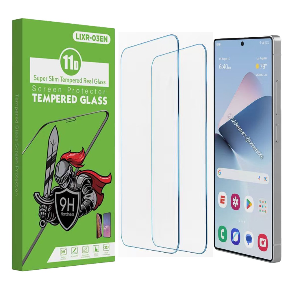 Set 2 Folii HD de Protectie Ecran pentru Samsung Galaxy S26 Plus - Sticla Temperata 9H+, Claritate Ultra Inalta, Tratament Oleofob si Anti-Amprenta, LIXR-03EN