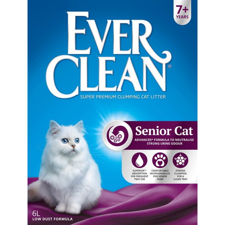 Nisip litiera Ever Clean SENIOR CAT, 6L