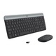 Logitech MK470 Vezeték nélküli Billentyűzet és Egér Combo, Graphit, Szabvány