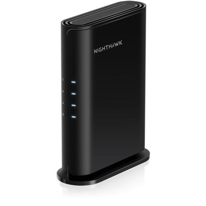 Netgear AX1800 WiFi 6 Router, fekete, 5xLAN, 2, 4GHz 574Mbps, 5GHz 1200Mbps