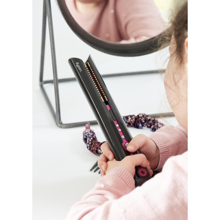 Set de styling pentru copii, Dyson, uscător de păr și plăci de îndreptat, lumini și sunete, multicolor
