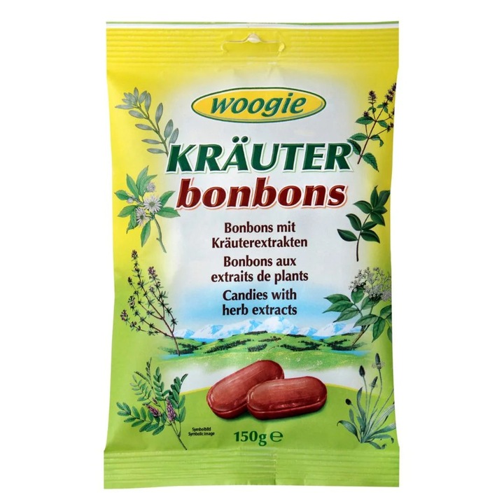 Woogie Bomboane cu Ierburi 150g