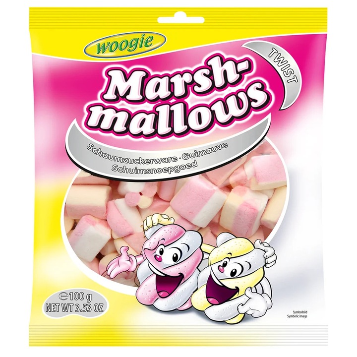 Bezele Woogie Marshmallows Twist 100g