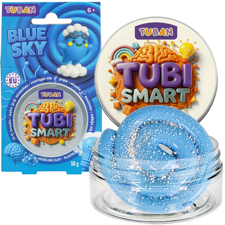 Tubi Smart Clay senzorială - Sky